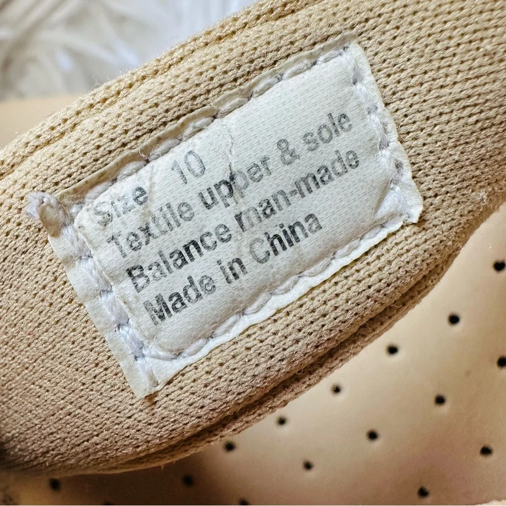 Volatile Tan Platform Shoes Comfortable Slip-On size 10